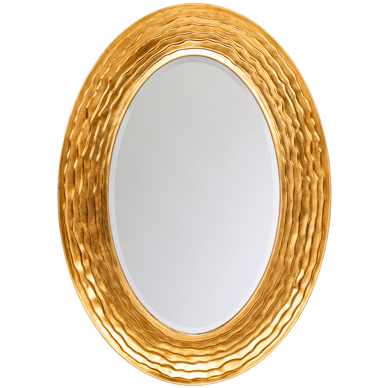 Зеркало Golden Waves Oval Mirror Зеркало Golden Waves Oval Mirror в Брянске | Loft Concept