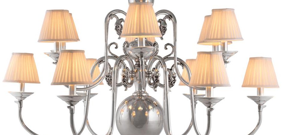 Люстра Eichholtz Chandelier La Chapelle Silver - Loft-Concept в Брянске