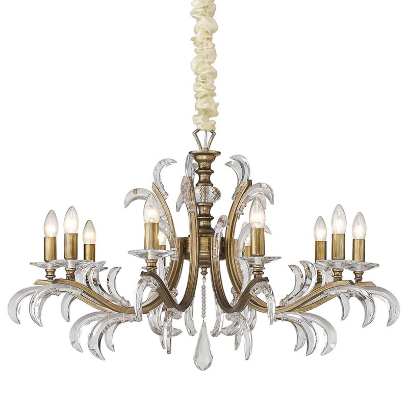 Люстра Blenden Chandelier 100 Серебряный в Брянске | Loft Concept 