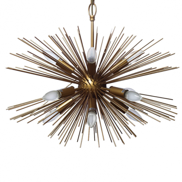 Люстра Astra Chandelier Sputnik Brass 60 Люстра Astra Chandelier Sputnik Brass 60 в Брянске | Loft Concept