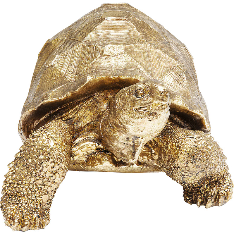 Статуэтка Golden Land Turtle Золотой Статуэтка Golden Land Turtle Золотой в Брянске | Loft Concept