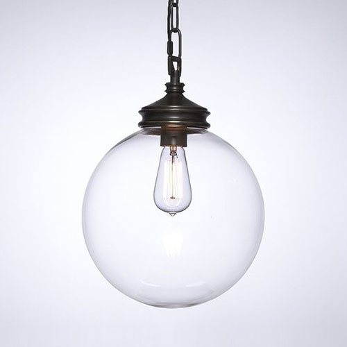 Подвесной светильник Loft Glass Sphere Искусственная бурая ржавчина Черный Подвесной светильник Loft Glass Sphere Искусственная бурая ржавчина Черный в Брянске | Loft Concept