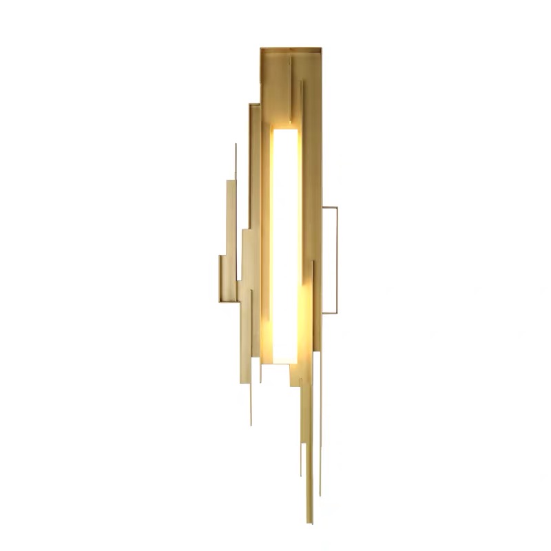 Бра Flowing Metal Sconce Золотой Бра Flowing Metal Sconce Золотой в Брянске | Loft Concept