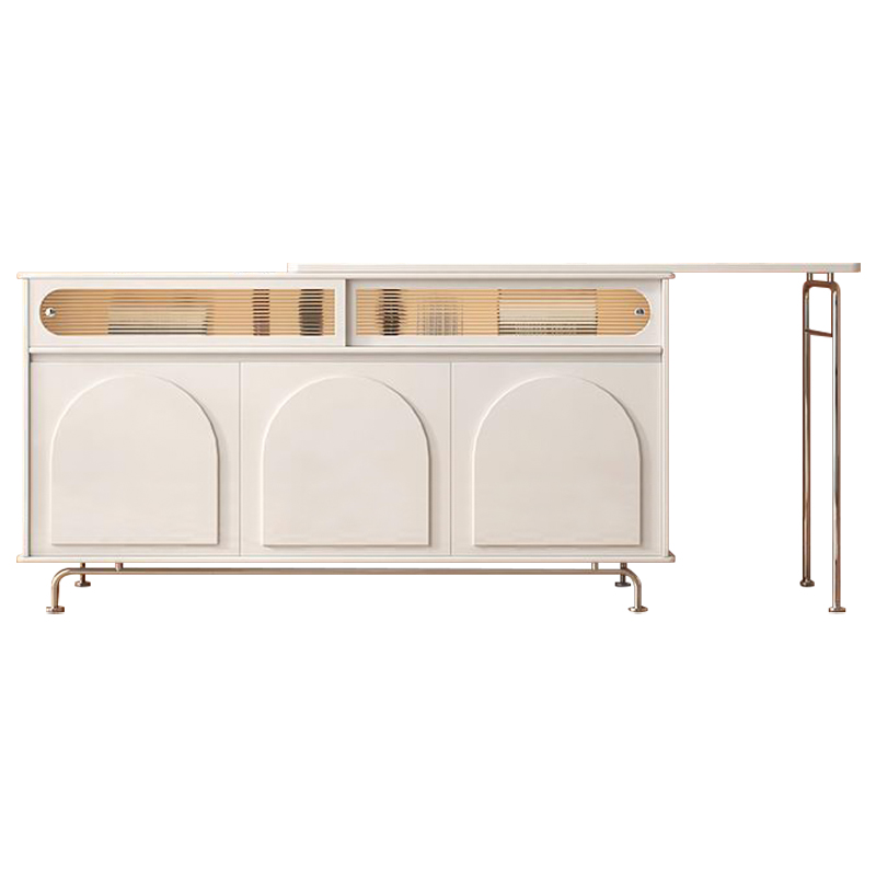 Комод Allison Arch Collection Chest of Drawers Молочный Прозрачное Стекло Хром Комод Allison Arch Collection Chest of Drawers Молочный Прозрачное Стекло Хром в Брянске | Loft Concept