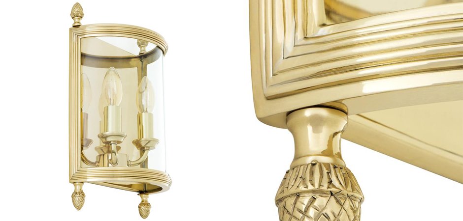 Бра Wall Lamp Lennon S Brass - Loft-Concept в Брянске