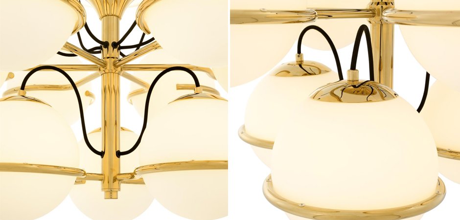 Потолочный светильник Eichholtz Ceiling Lamp Nerano Потолочный светильник Eichholtz Ceiling Lamp Nerano - Loft-Concept в Брянске