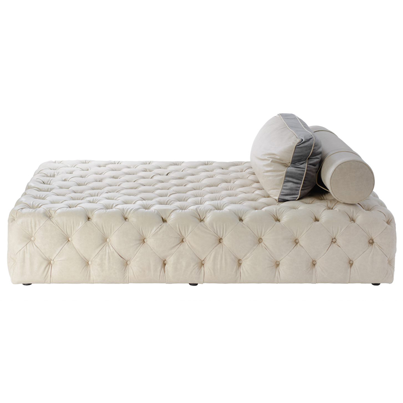 Кушетка Chinzi Lounge Sofa milky Молочный Кушетка Chinzi Lounge Sofa milky Молочный в Брянске | Loft Concept