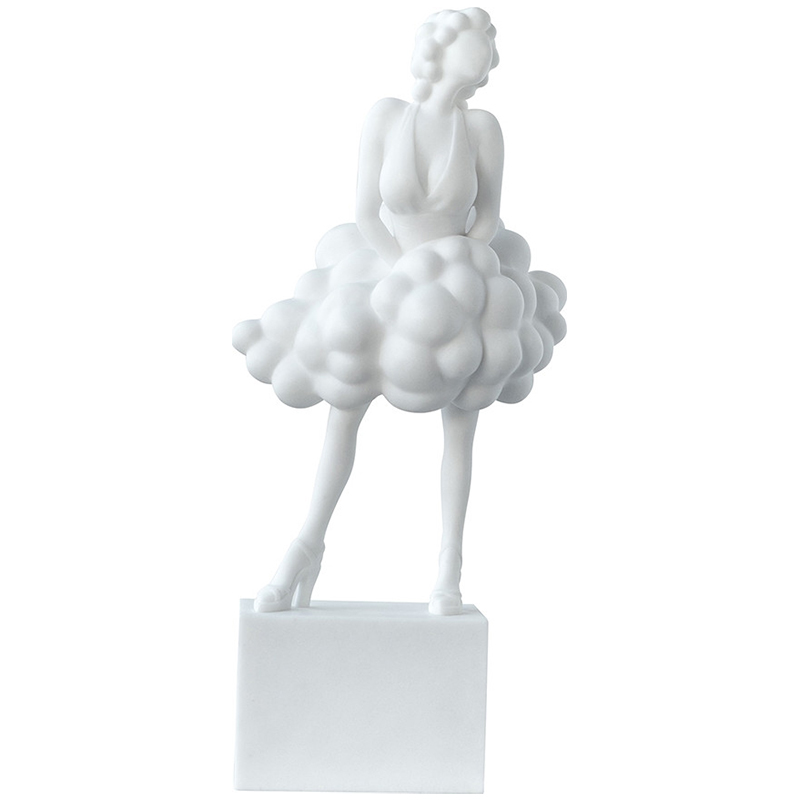 Декоративная статуэтка Marilyn Cloud Dress Statuette Белый Декоративная статуэтка Marilyn Cloud Dress Statuette Белый в Брянске | Loft Concept