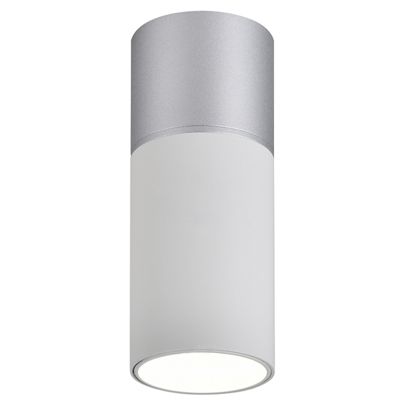 Накладной светодиодный спот Delightfull White&Silver Серебряный Белый Накладной светодиодный спот Delightfull White&Silver Серебряный Белый в Брянске | Loft Concept