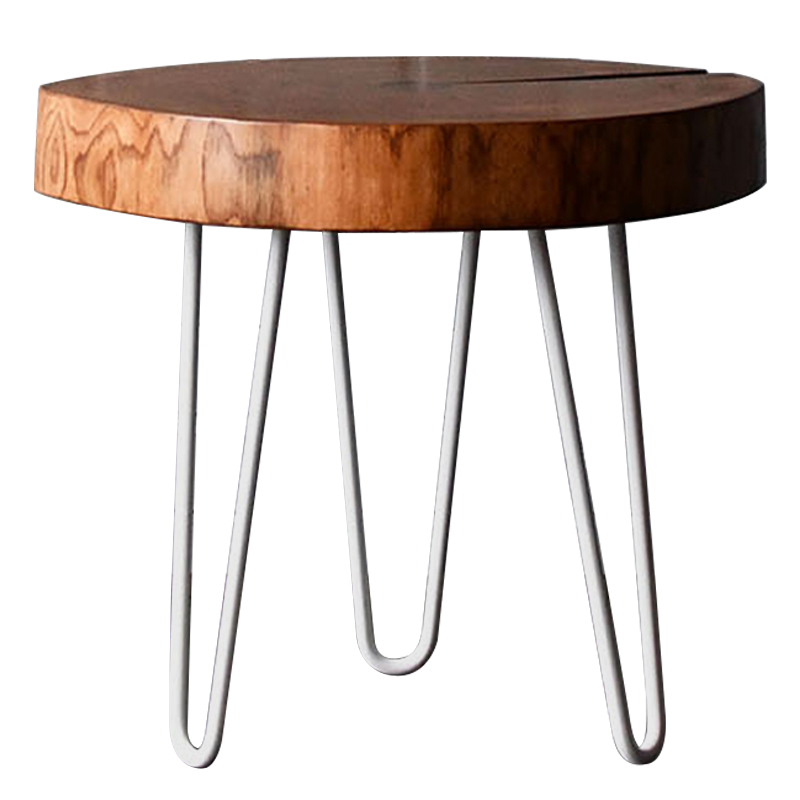 Кофейный стол Jevon Industrial Metal Rust Coffee Table Коричневый Белый Кофейный стол Jevon Industrial Metal Rust Coffee Table Коричневый Белый в Брянске | Loft Concept