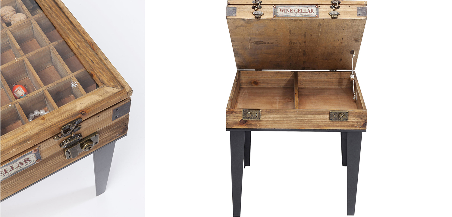 Приставной стол Wooden Wine Cellar - фото