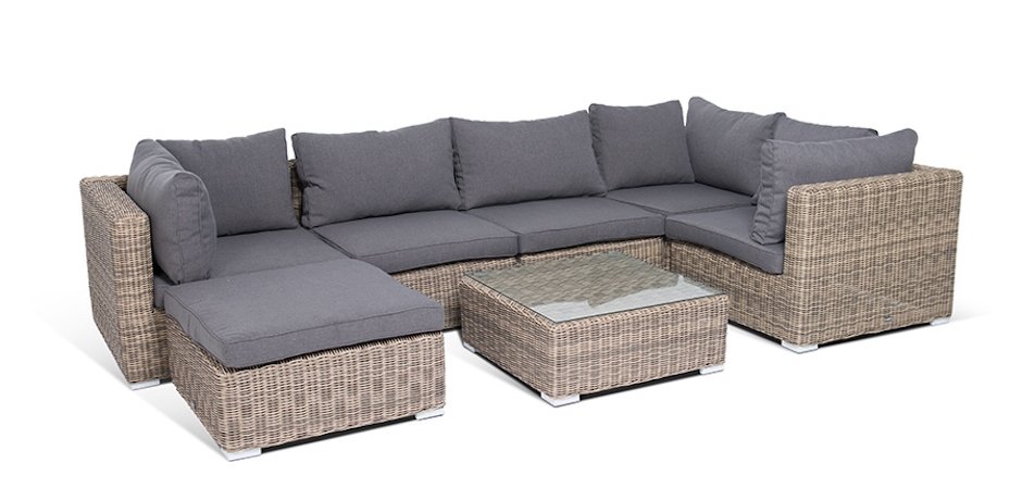 Стол кофейный Rottan Grey Стол кофейный Rottan Grey - Loft-Concept в Брянске