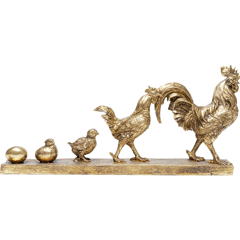 Статуэтка Chicken Evolution Золотой Статуэтка Chicken Evolution Золотой в Брянске | Loft Concept