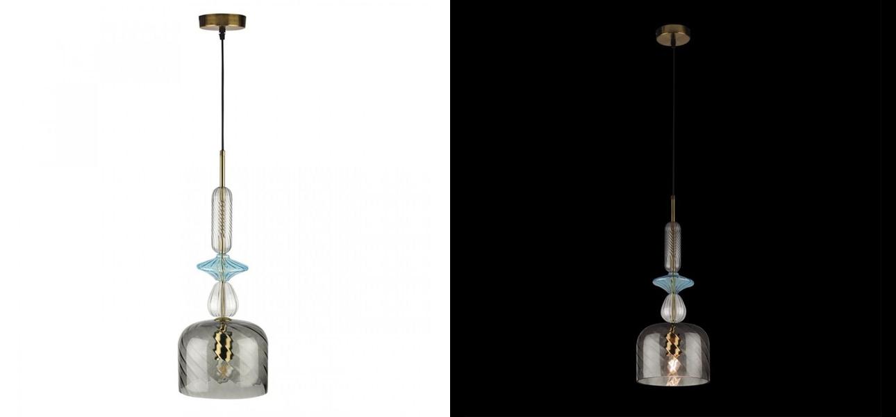 Светильник Flauti Grey Blue D20 см - фото №1