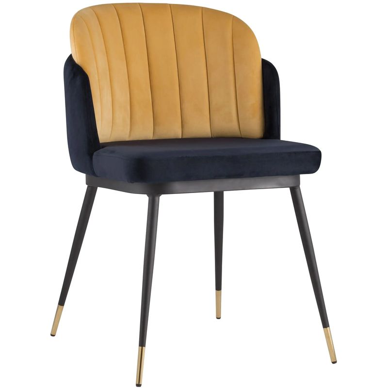 Стул Penelope Chair Оранжевый цвет Оранжевый Синий Черный Стул Penelope Chair Оранжевый цвет Оранжевый Синий Черный в Брянске | Loft Concept