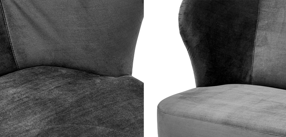 Кресло Hortense Chair Gray Кресло Hortense Chair Gray - Loft-Concept в Брянске