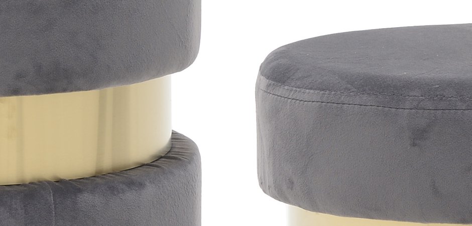 Пуф Golden Belt Gray Пуф Golden Belt Gray - Loft-Concept в Брянске