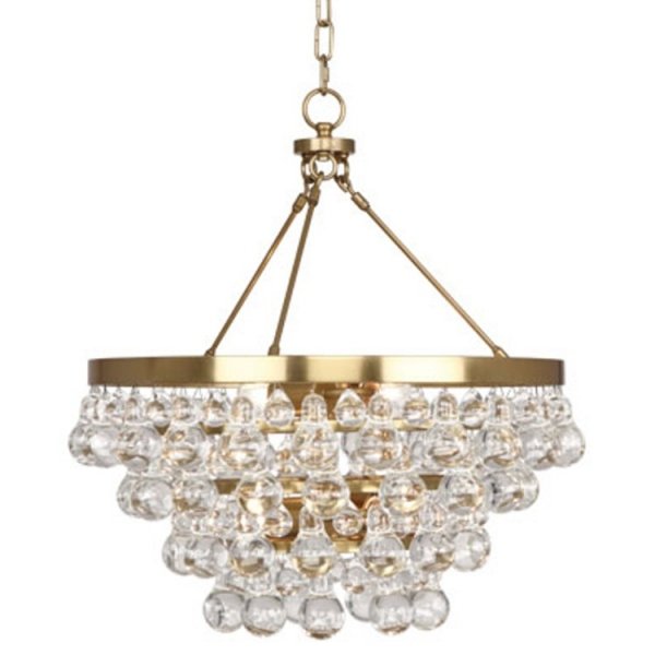 Люстра Robert Abbey Bling Chandelier Antique Brass Золотой в Брянске | Loft Concept 