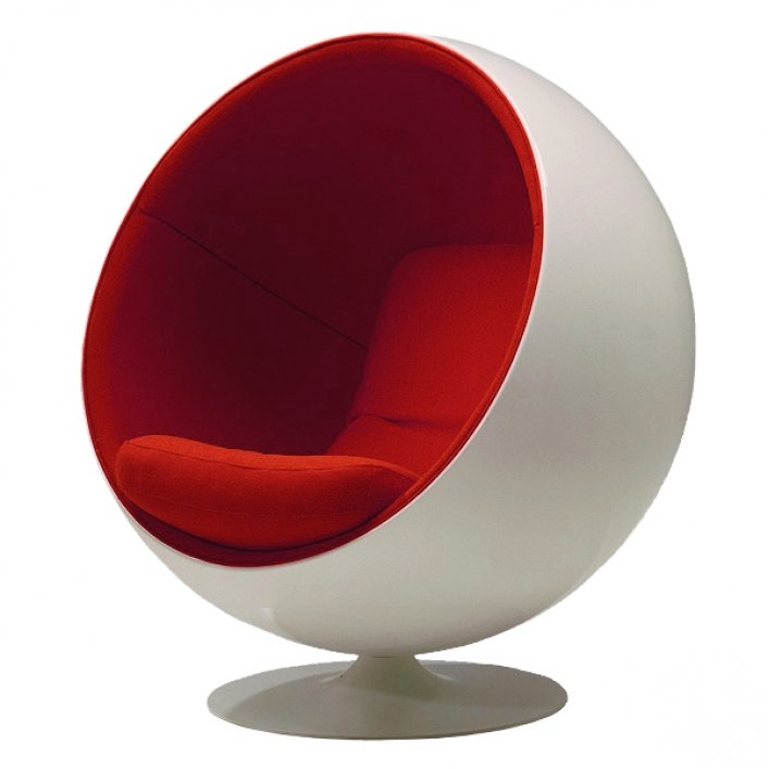 Кресло шар Ball Chair Белый Желтый Зеленый Красный Темно-синий Черный Кресло шар Ball Chair Белый Желтый Зеленый Красный Темно-синий Черный в Брянске | Loft Concept