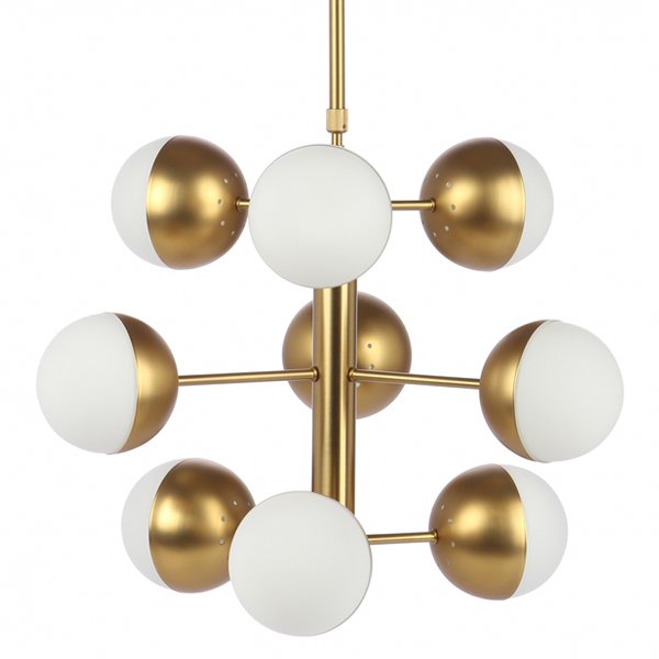 Светильник Italian Globe Cedar Moss Light 9 Латунь Античная полированная Светильник Italian Globe Cedar Moss Light 9 Латунь Античная полированная в Брянске | Loft Concept