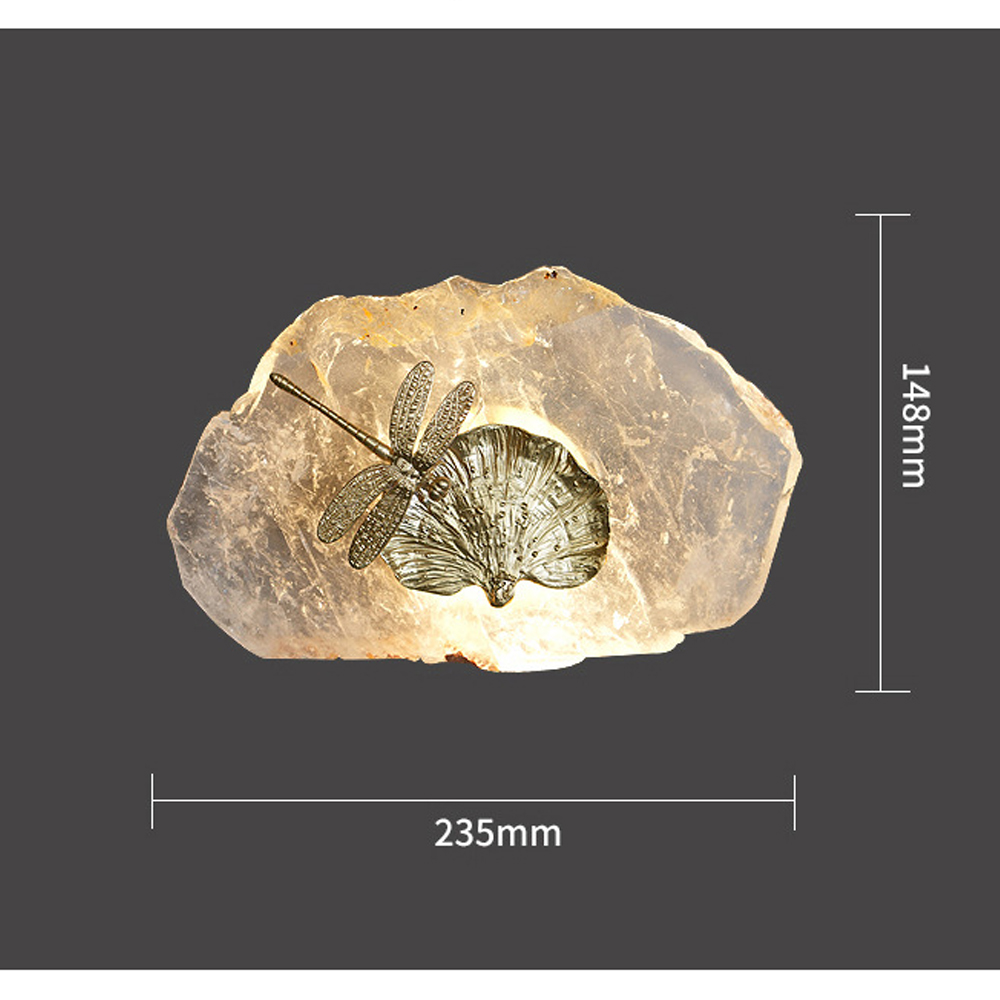 Бра Декоративный лист с стрекозой Glacial Fragment Бра Декоративный лист с стрекозой Glacial Fragment в Брянске