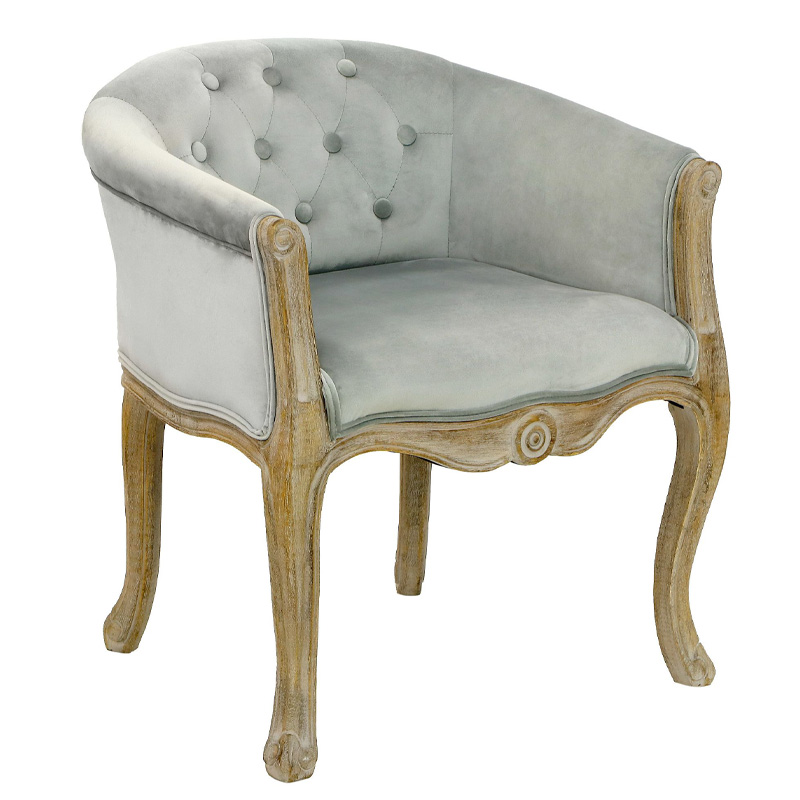 Кресло French Provence Armchair Roderic light blue Голубой Кресло French Provence Armchair Roderic light blue Голубой в Брянске | Loft Concept