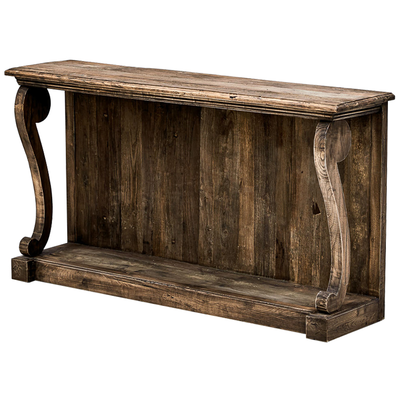 Консоль деревянная Henna Wood Console Коричневый Консоль деревянная Henna Wood Console Коричневый в Брянске | Loft Concept
