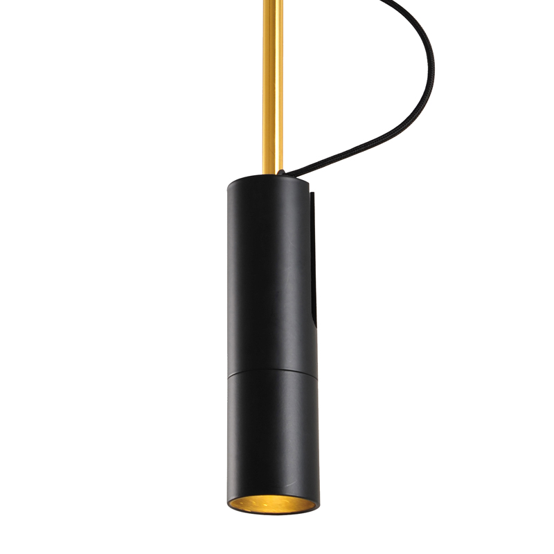 Подвесной светильник Seraise pendant black Черный Золотой Подвесной светильник Seraise pendant black Черный Золотой в Брянске | Loft Concept