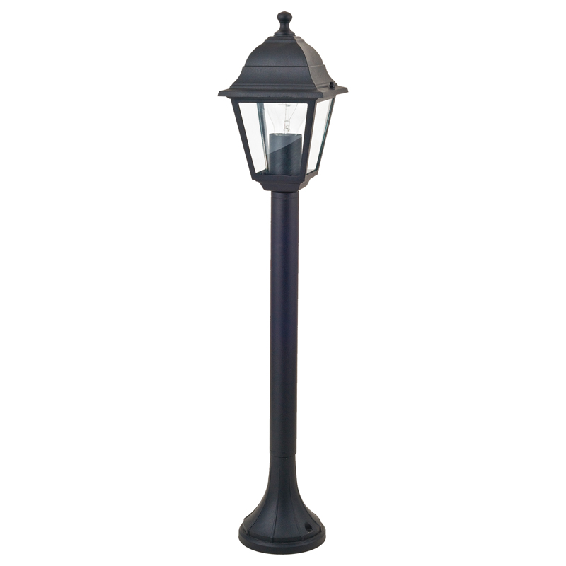 Уличный светильник Lebran Street lamp Черный Прозрачное Стекло Уличный светильник Lebran Street lamp Черный Прозрачное Стекло в Брянске | Loft Concept