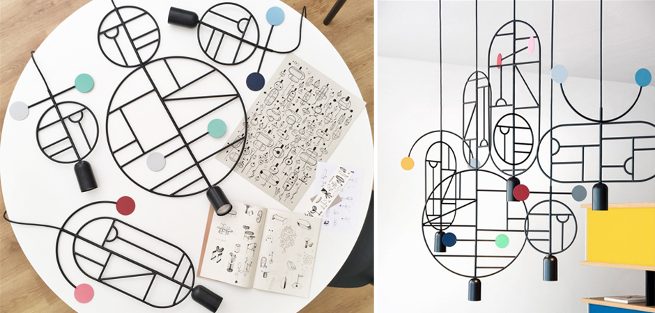 Подвесной Светильник Lines & Dots Home Adventures LDS20 Подвесной Светильник Lines & Dots Home Adventures LDS20 - Loft-Concept в Брянске