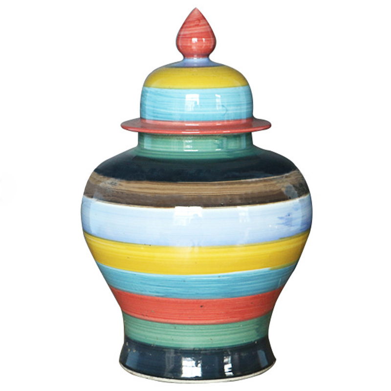 Ваза Colored Stripes Rainbow Vase Мульти Ваза Colored Stripes Rainbow Vase Мульти в Брянске | Loft Concept