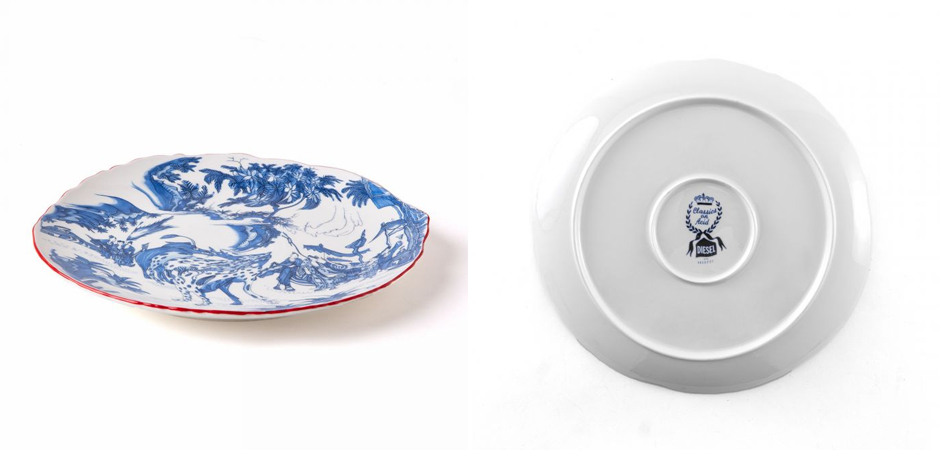 Тарелка Seletti Blue Chinoiserie Тарелка Seletti Blue Chinoiserie - Loft-Concept в Брянске