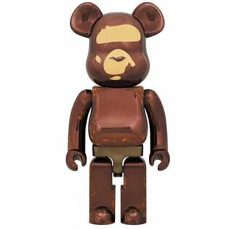 Статуэтка Bearbrick Spot Коричневый Бежевый Статуэтка Bearbrick Spot Коричневый Бежевый в Брянске | Loft Concept