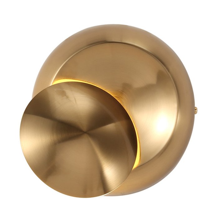 Бра Light Point Luna Wall Lamp Gold Латунь Бра Light Point Luna Wall Lamp Gold Латунь в Брянске | Loft Concept