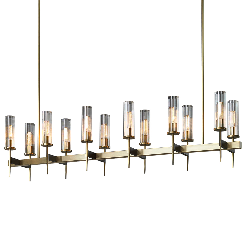 Люстра Jonathan Browning ALOUETTE CHANDELIER Латунь Прозрачное Стекло Люстра Jonathan Browning ALOUETTE CHANDELIER Латунь Прозрачное Стекло в Брянске | Loft Concept