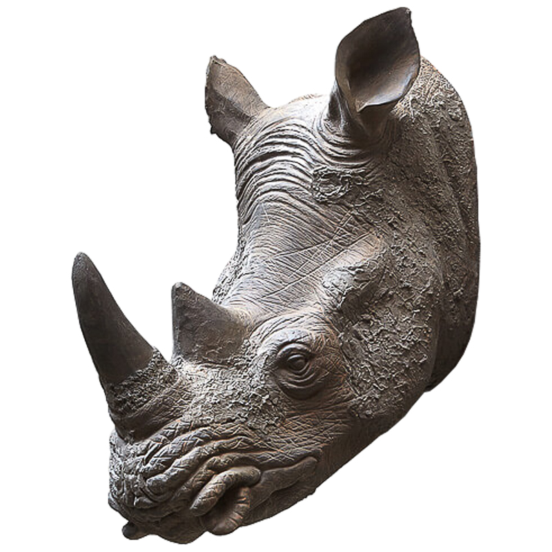 Аксессуар на стену Rhinoceros Серый Аксессуар на стену Rhinoceros Серый в Брянске | Loft Concept