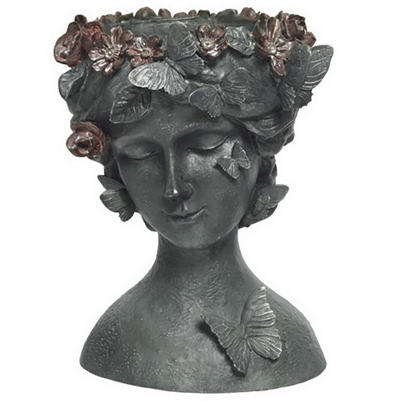 Кашпо Medeina Vase Серый (Gray) Кашпо Medeina Vase Серый (Gray) в Брянске | Loft Concept