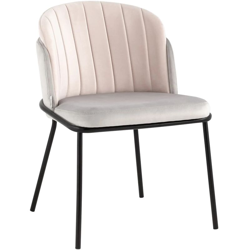 Стул Penelope Chair Металлические Ножки Светло-Розовый велюр Светло-серый Розовый пастельный Черный Стул Penelope Chair Металлические Ножки Светло-Розовый велюр Светло-серый Розовый пастельный Черный в Брянске | Loft Concept