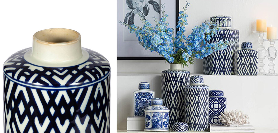 Ваза с крышкой Geometric Pattern Ваза с крышкой Geometric Pattern - Loft-Concept в Брянске