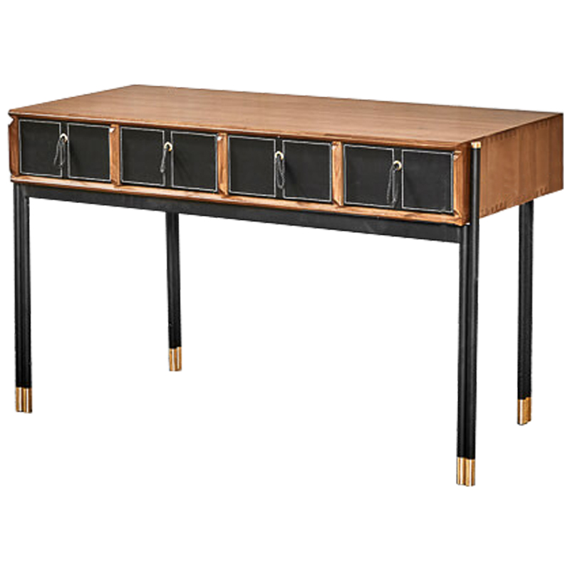 Консоль Patrizio Loft Console Коричневый Черный Консоль Patrizio Loft Console Коричневый Черный в Брянске | Loft Concept