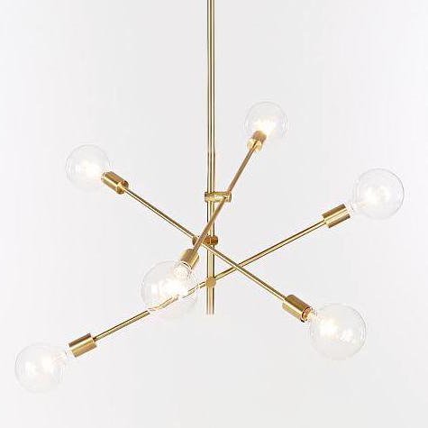 Люстра Lambert Fils Studio Cliff Pendant 6 Золотой Люстра Lambert Fils Studio Cliff Pendant 6 Золотой в Брянске | Loft Concept