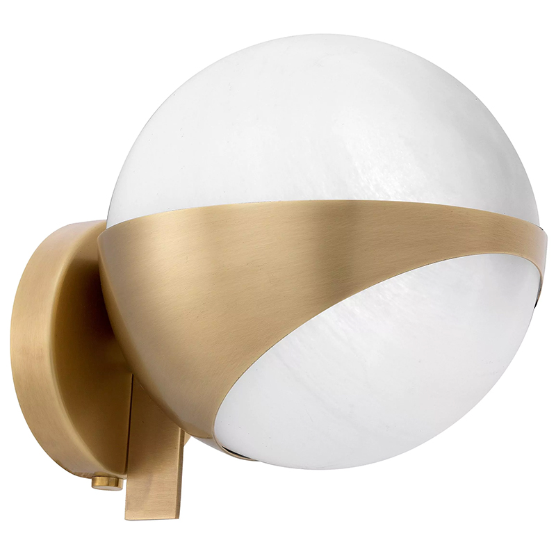 Бра Eichholtz Wall Lamp Wilson Латунь Белый Бра Eichholtz Wall Lamp Wilson Латунь Белый в Брянске | Loft Concept