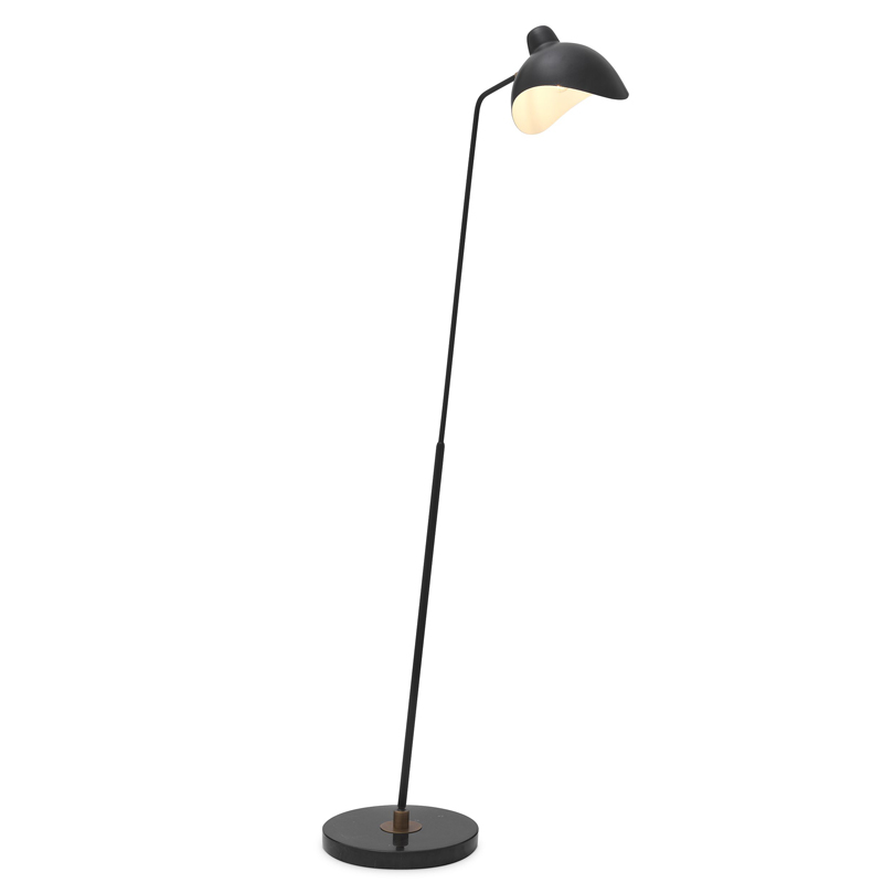 Торшер Eichholtz Floor Lamp Asta Черный Черный Мрамор Nero Латунь Античная полированная Торшер Eichholtz Floor Lamp Asta Черный Черный Мрамор Nero Латунь Античная полированная в Брянске | Loft Concept