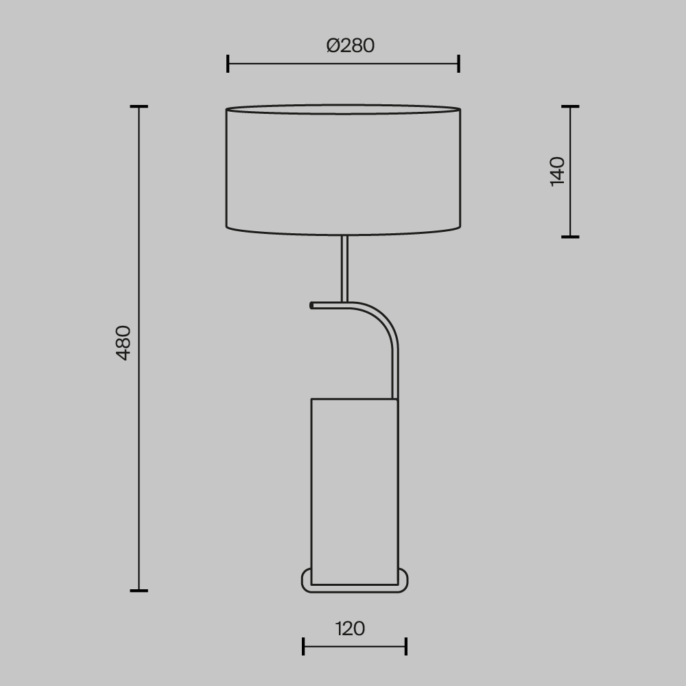 Настольный светильник Glamping Е14x2 в Брянске
