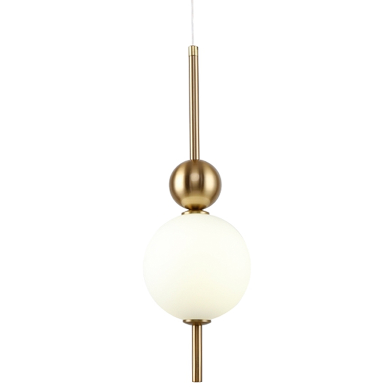 Подвесной светильник PEARLS SUSPENSION Белый Латунь Подвесной светильник PEARLS SUSPENSION Белый Латунь в Брянске | Loft Concept