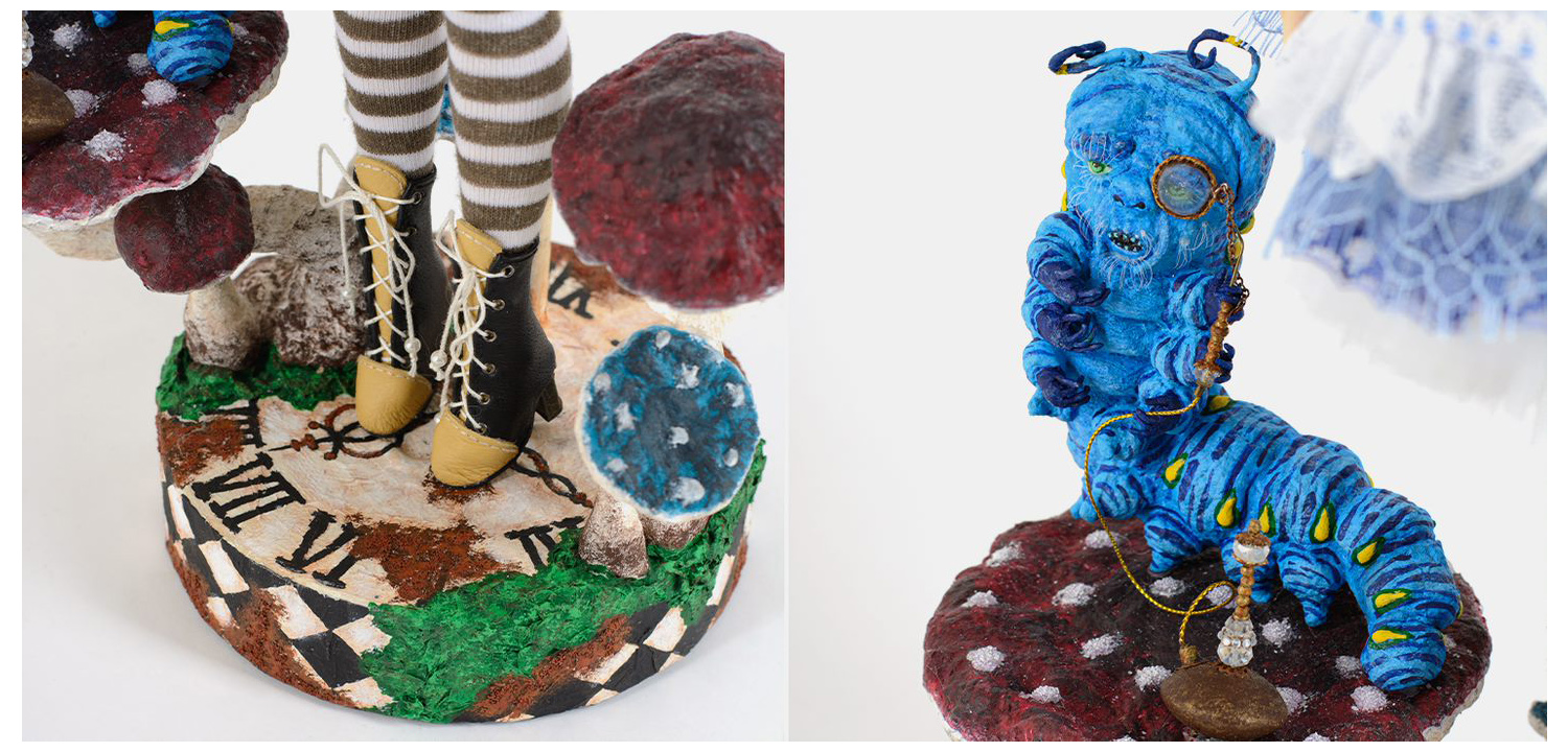 Авторская кукла Алиса в стране чудес - фото