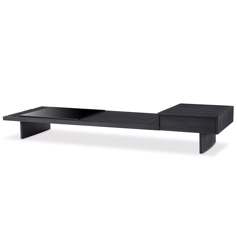 Кофейный стол Eichholtz Coffee Table The Crest Черный Кофейный стол Eichholtz Coffee Table The Crest Черный в Брянске | Loft Concept
