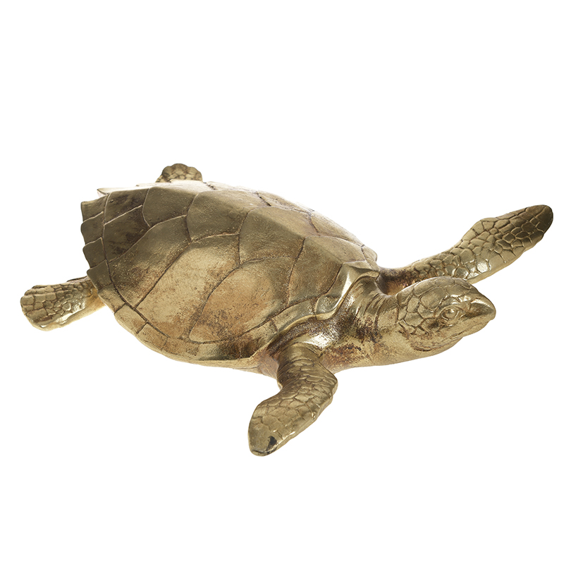 Статуэтка Sea Golden Turtle Золотой Статуэтка Sea Golden Turtle Золотой в Брянске | Loft Concept