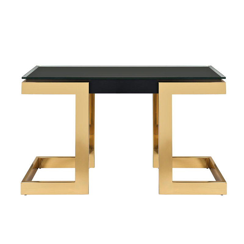 Консоль Sorrento Console Черный Золотой Консоль Sorrento Console Черный Золотой в Брянске | Loft Concept