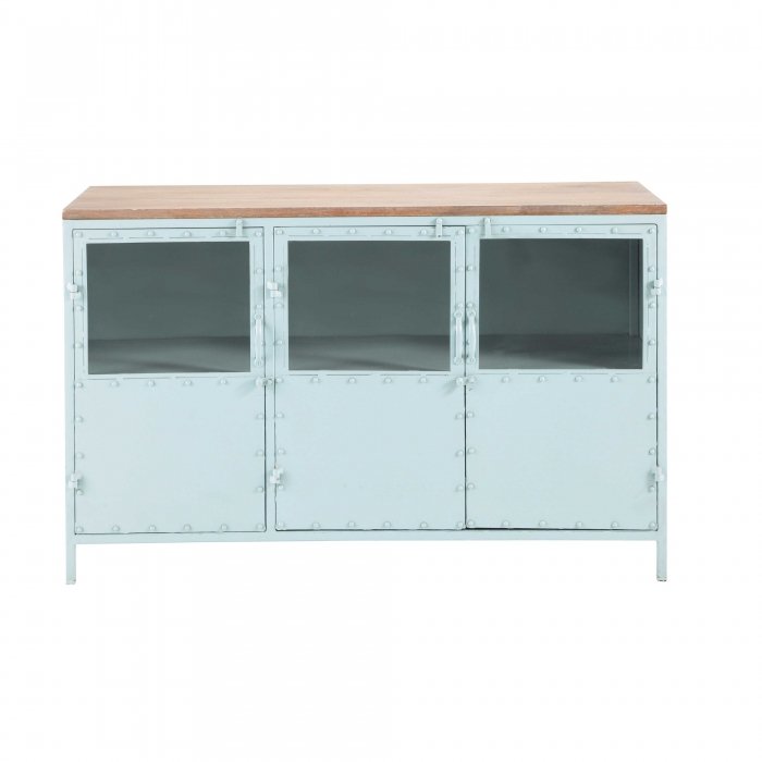 Буфет в стиле Лофт Industrial Rust Blue Chest Голубой Буфет в стиле Лофт Industrial Rust Blue Chest Голубой в Брянске | Loft Concept